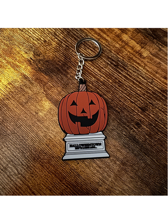 Disney Accessories - Halloweentown Jack-o’-Lantern Pumpkin Keychain | Disney Halloween